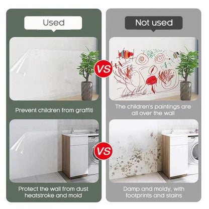 Self-Adhesive Transparent Electrostatic Wall Protection Film Buy 1 Get 1 Free